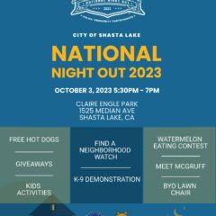 National Night Out 2023 - City of Shasta Lake